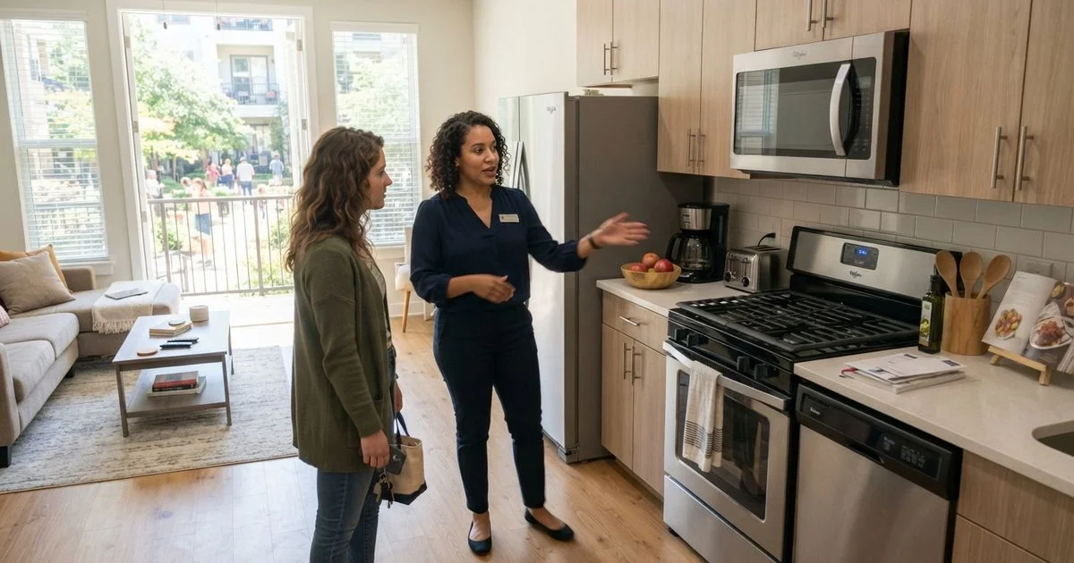 What to expect on an apartment tour in DFW, step by step